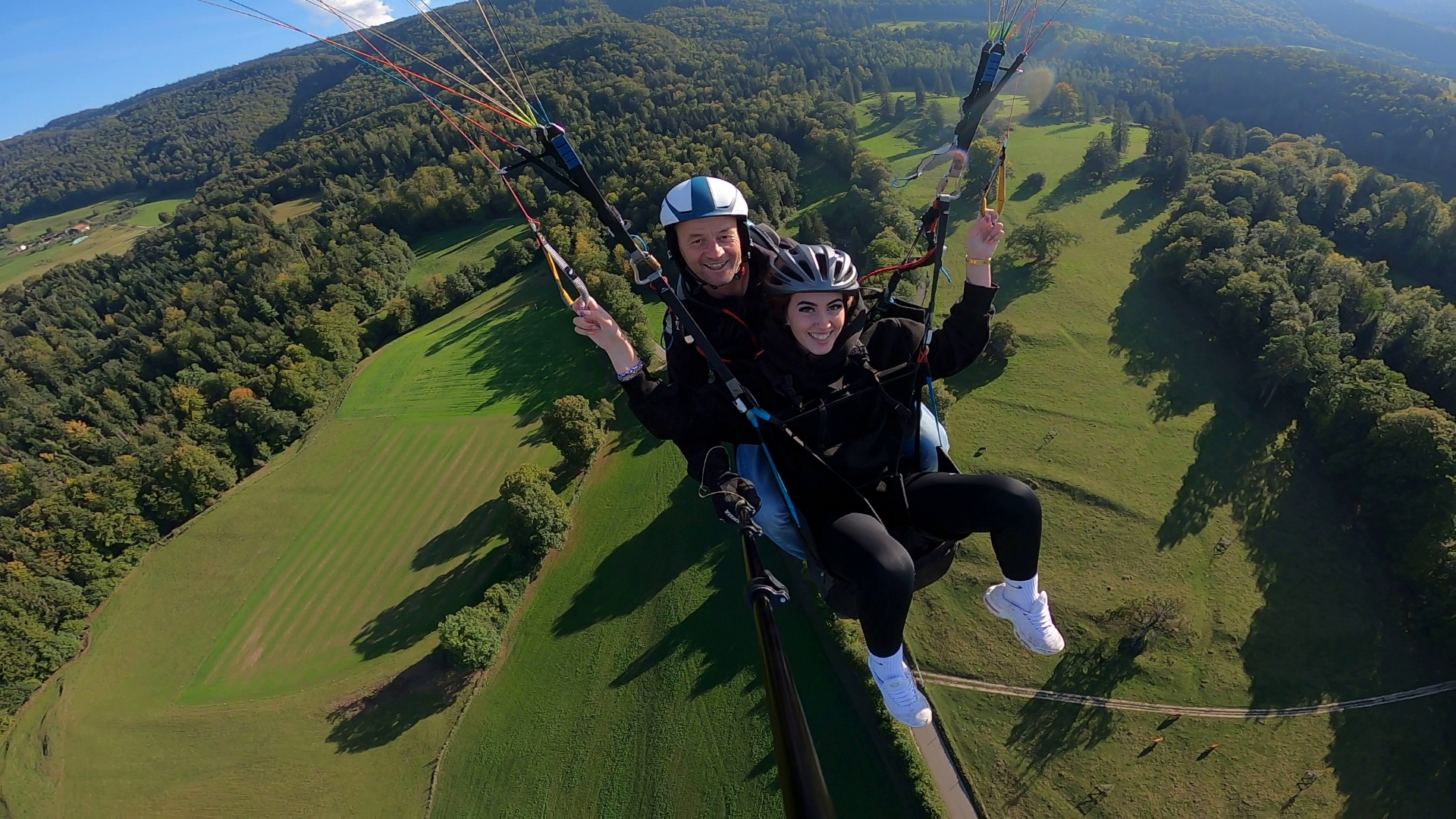 Parapente biplace (Tandem)