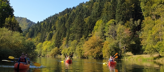 Kanu Tour Soubey- St-Ursanne